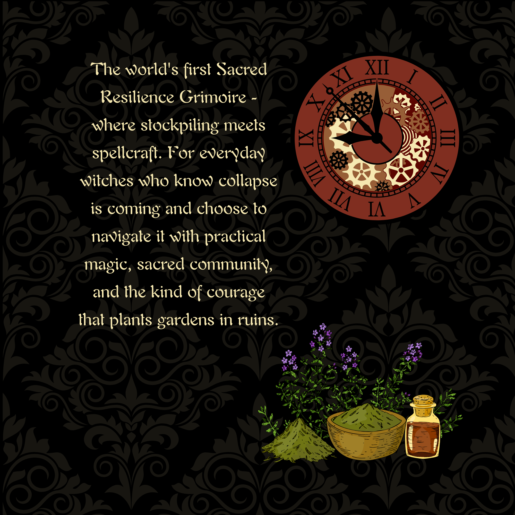 Sacred Resilience Grimoire Economic Collapse Preparation Guide