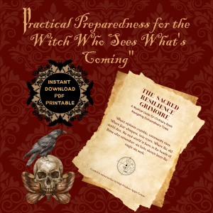 Sacred Resilience Grimoire Economic Collapse Preparation Guide