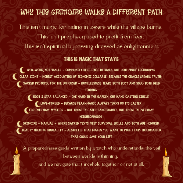 Sacred Resilience Grimoire Economic Collapse Preparation Guide