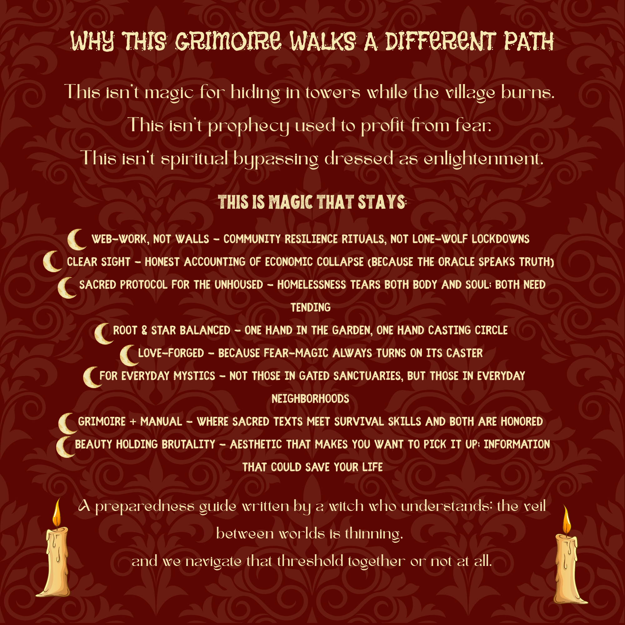 Sacred Resilience Grimoire Economic Collapse Preparation Guide