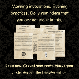 Sacred Resilience Grimoire Economic Collapse Preparation Guide