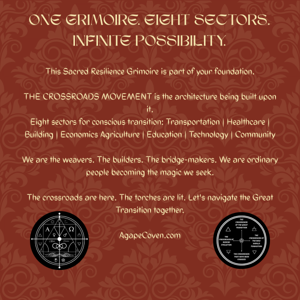 Sacred Resilience Grimoire Economic Collapse Preparation Guide