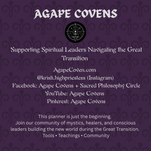 Communing With The Universe | Complete Mystical Practice Integration Planner I Personal & Collective Transition Planning - Image 10