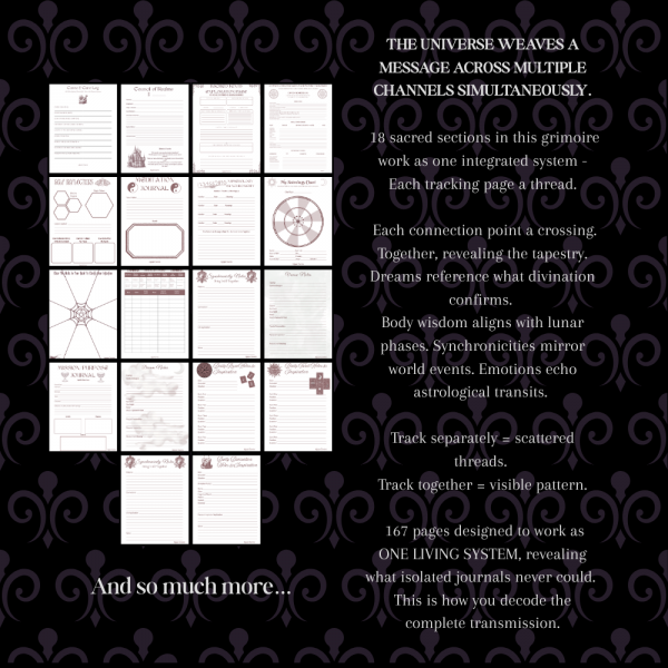 Communing With The Universe | Complete Mystical Practice Integration Planner I Personal & Collective Transition Planning