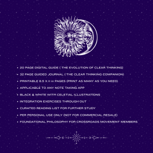 The Evolution of Clear Thinking Guide & Companion For Those Leading Conscious Movements