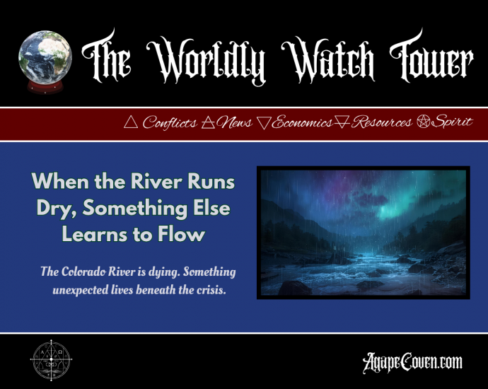 The river runs dry